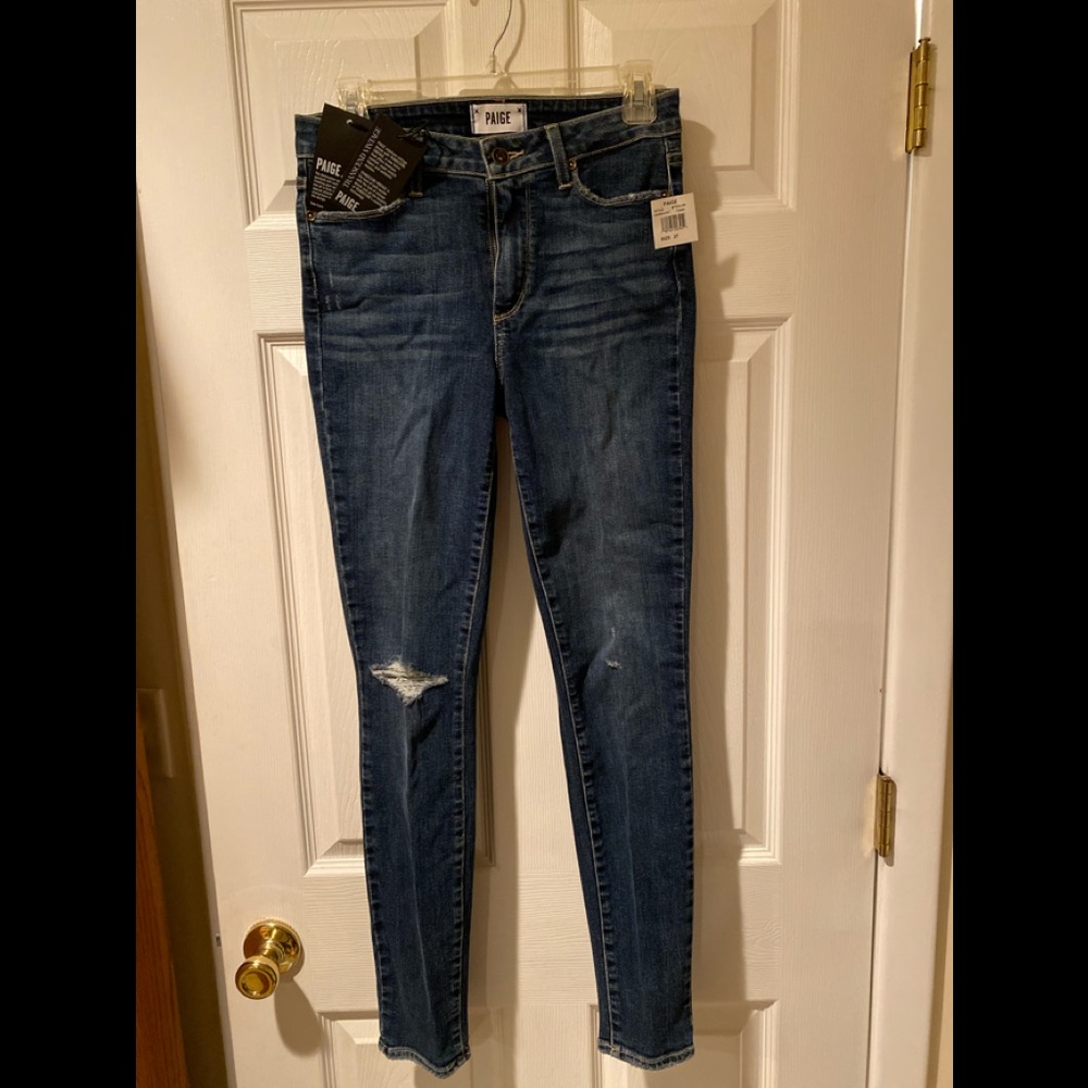 Paige Hoxton High Rise Ultra Skinny Jeans
